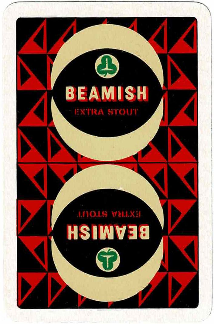 Beamish Brewery playing card