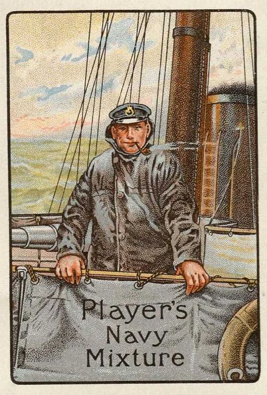 Players Navy Mixture playing card